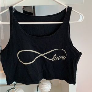 Old Brandy Infinity Crop Top